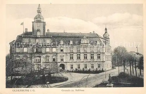 AK / Ansichtskarte Oldenburg_Niedersachsen Grossherzogliches Schloss Oldenburg Niedersachsen