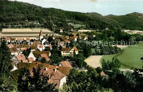 AK / Ansichtskarte Eschenbach_Mittelfranken Panorama Eschenbach Mittelfranken