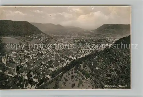 AK / Ansichtskarte Geislingen_Steige Panorama Geislingen_Steige