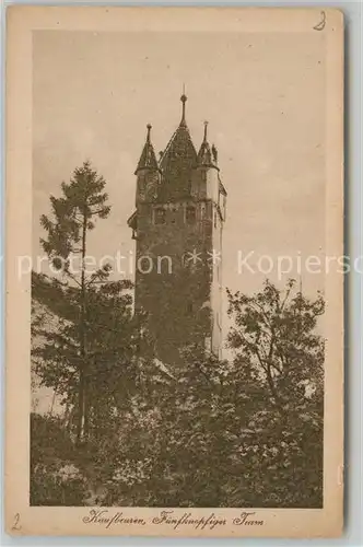 AK / Ansichtskarte Kaufbeuren Fuenfknopfturm Kaufbeuren