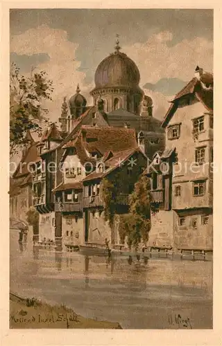 AK / Ansichtskarte Nuernberg Insel Schuett Nuernberg