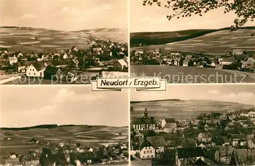 AK / Ansichtskarte Neudorf_Annaberg Panorama Neudorf Annaberg