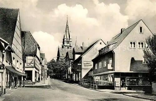 AK / Ansichtskarte Bad_Driburg Lange Strasse Bad_Driburg