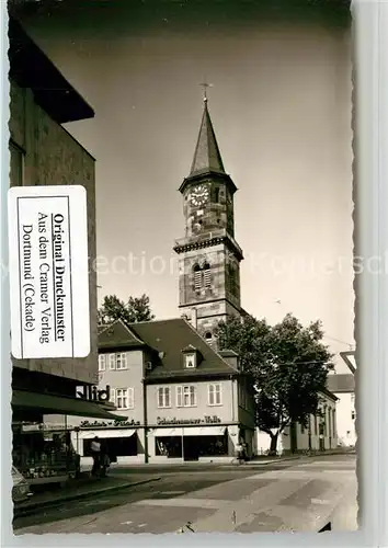 AK / Ansichtskarte Goeppingen Hauptstrasse Kirche Goeppingen