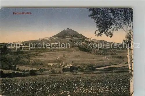 AK / Ansichtskarte Goeppingen Landschaftspanorama mit Blick zum Hohenstaufen Goeppingen