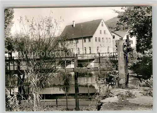 AK / Ansichtskarte Geislingen_Steige Partie am Wehr Geislingen_Steige