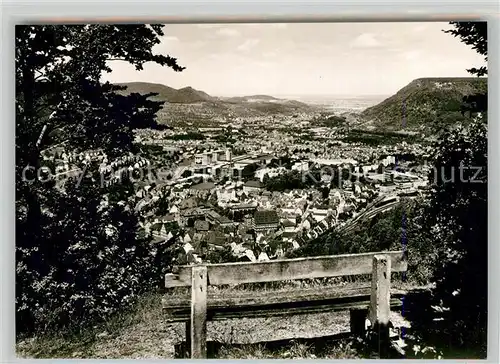 AK / Ansichtskarte Geislingen_Steige Panorama Blick vom oedenturm Schwaebische Alb Geislingen_Steige