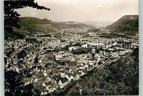 AK / Ansichtskarte Geislingen_Steige Panorama Blick ins Tal Schwaebische Alb Geislingen_Steige