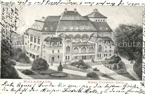 AK / Ansichtskarte Moenchengladbach Kaiser Friedrich Halle Moenchengladbach