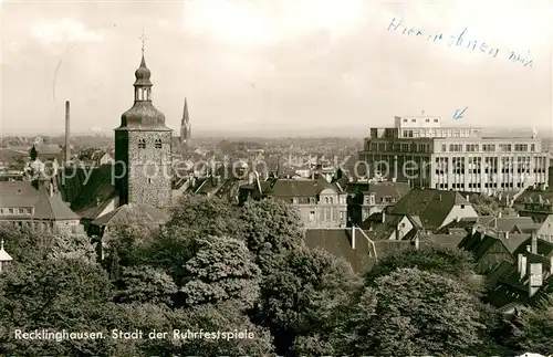 AK / Ansichtskarte Recklinghausen_Westfalen Stadtansicht Recklinghausen_Westfalen