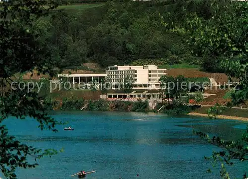 AK / Ansichtskarte Biersdorf_See Sporthotel Suedeifel am Stausee Bitburg Biersdorf See