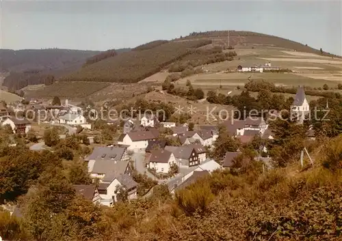 AK / Ansichtskarte Girkhausen_Bad_Berleburg Panorama Girkhausen_Bad_Berleburg