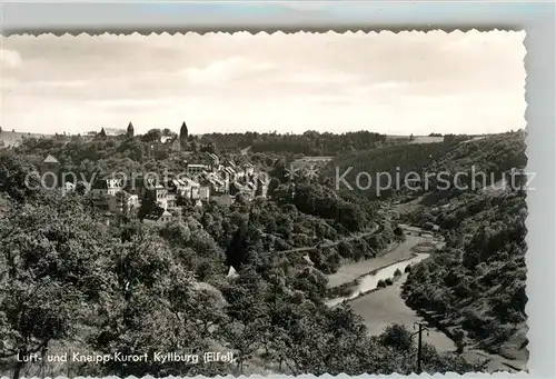 AK / Ansichtskarte Kyllburg_Rheinland Pfalz Panorama Luft  und Kneippkurort Kyllburg_Rheinland Pfalz