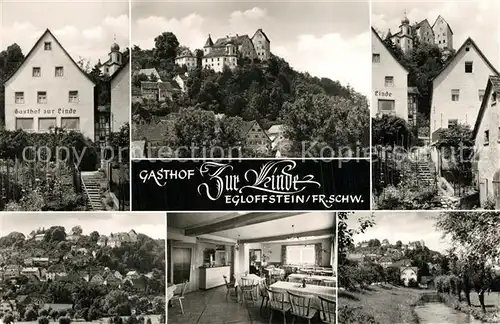 AK / Ansichtskarte Egloffstein Gasthaus Zur Linde Egloffstein