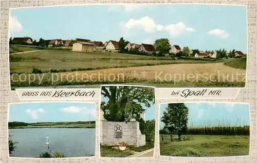 AK / Ansichtskarte Beerbach_Pegnitz Ehrenmal Panorama Beerbach Pegnitz