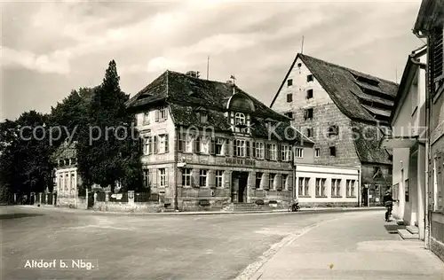 AK / Ansichtskarte Altdorf_Nuernberg Gasthof Goldener Hirsch  Altdorf Nuernberg