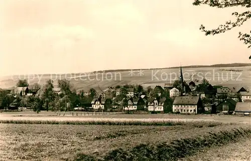 AK / Ansichtskarte Dorfchemnitz_Zwoenitz Panorama Dorfchemnitz Zwoenitz