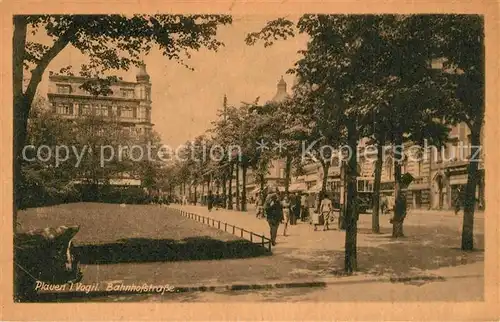 AK / Ansichtskarte Plauen_Vogtland Bahnhofstrasse Plauen_Vogtland