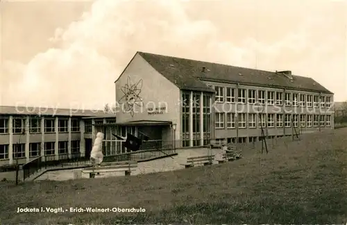 AK / Ansichtskarte Jocketa Erich Weinert Oberschule Jocketa