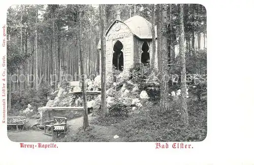 AK / Ansichtskarte Bad_Elster Kreuzkapelle Bad_Elster