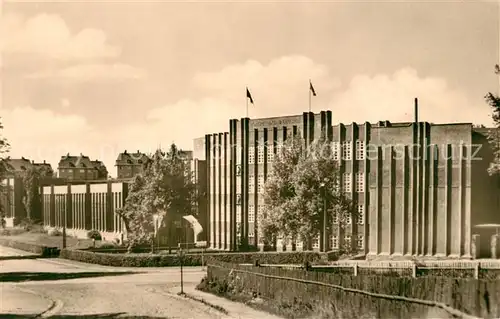 AK / Ansichtskarte Reichenbach_Vogtland Fachschule Textilindustrie Reichenbach_Vogtland