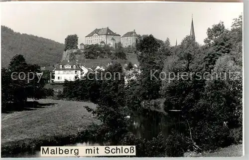AK / Ansichtskarte Malberg_Eifel Schloss Malberg Eifel