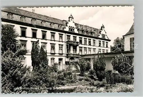 AK / Ansichtskarte Kyllburg_Rheinland Pfalz Hotel Eifeler Hof Kyllburg_Rheinland Pfalz