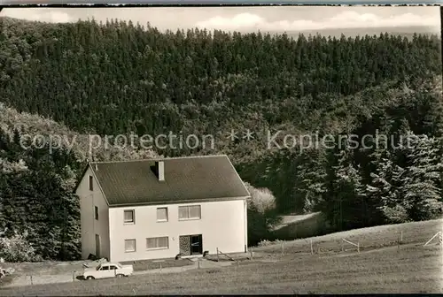 AK / Ansichtskarte Diedenshausen_Wittgenstein Pension Hof Karlsburg Diedenshausen