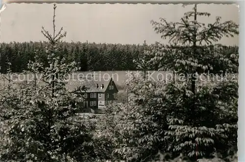 AK / Ansichtskarte Latzbruch Jugendherberge am Wald Latzbruch