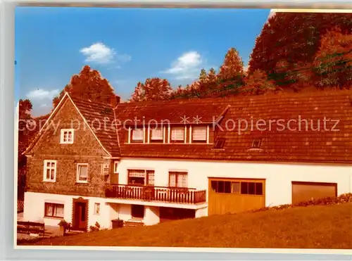 AK / Ansichtskarte Elsoff_Wittgenstein Pension Mengel Elsoff_Wittgenstein