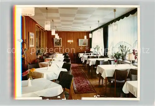 AK / Ansichtskarte Bad_Berleburg Restaurant Cafe Bad_Berleburg