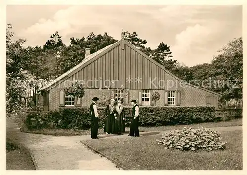 AK / Ansichtskarte Norderney_Nordseebad Fischerhaus Heimatmuseum Norderney_Nordseebad