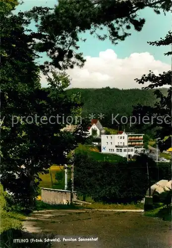 AK / Ansichtskarte Ittling_Simmelsdorf Pension Sonnenhof Ittling Simmelsdorf