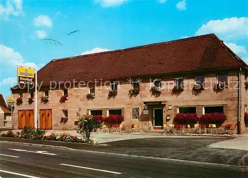 AK / Ansichtskarte Wernsbach Gasthof Zum goldenen Hirschen Wernsbach