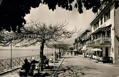 AK / Ansichtskarte Meersburg_Bodensee Seepromenade Meersburg Bodensee