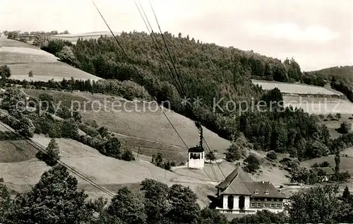 AK / Ansichtskarte Freiburg_Breisgau Schauinsland  Bergbahn Talstation Freiburg Breisgau