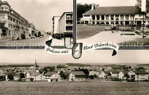 AK / Ansichtskarte Bad_Duerrheim Stadtansichten Panorama Bad_Duerrheim