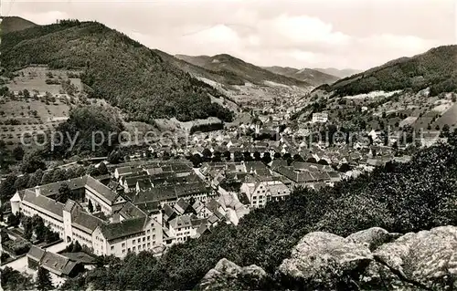 AK / Ansichtskarte Wolfach Blick vom Koepflefelsen Wolfach