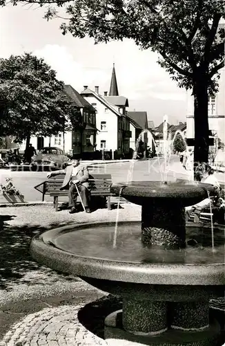 AK / Ansichtskarte Bischofsgruen Brunnen Bischofsgruen