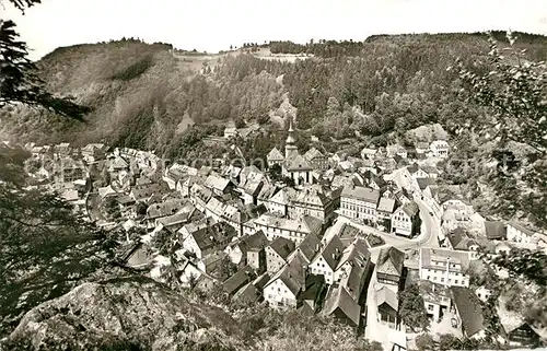 AK / Ansichtskarte Bad_Berneck Blick vom Sonnentempel Bad_Berneck