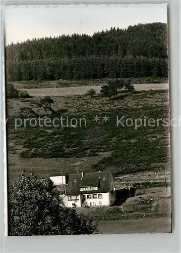 AK / Ansichtskarte Elsoff_Wittgenstein Gasthaus Pension Landschaftspanorama Elsoff_Wittgenstein