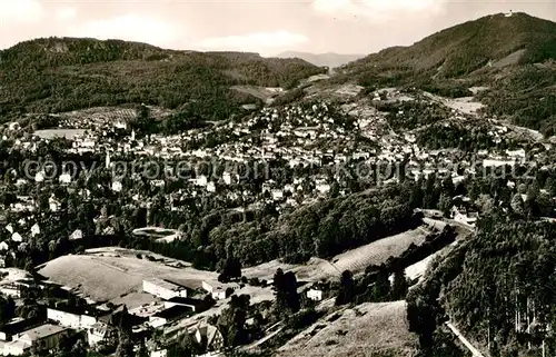 AK / Ansichtskarte Baden Baden Panorama Merkur Baden Baden