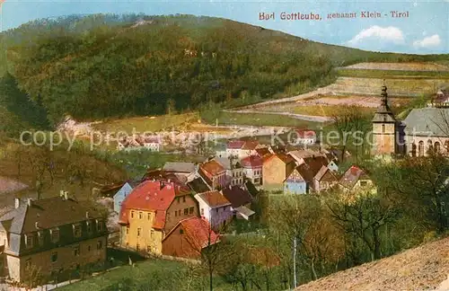 AK / Ansichtskarte Bad_Gottleuba Berggiesshuebel Klein Tirol Bad