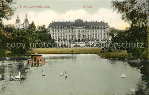 AK / Ansichtskarte Donaueschingen Schloss Donaueschingen