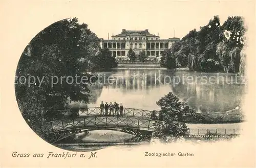 AK / Ansichtskarte Frankfurt_Main Zoologischer Garten Frankfurt Main