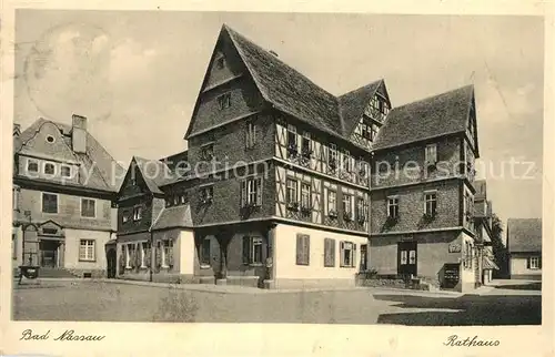 AK / Ansichtskarte Bad_Nassau Rathaus Bad_Nassau