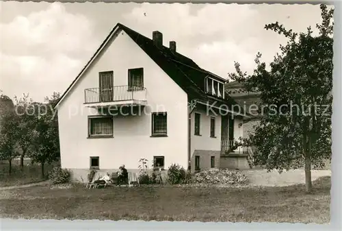 AK / Ansichtskarte Alertshausen Gaestehaus Pension Alertshausen