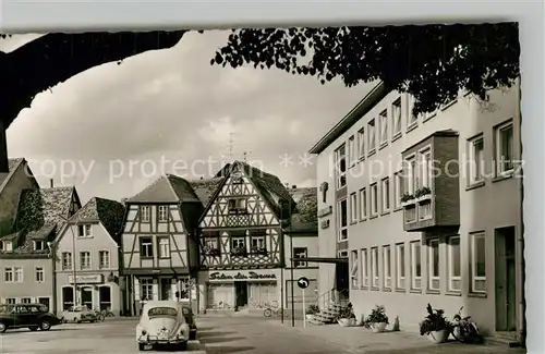 AK / Ansichtskarte Alzey Oberer Markt Alzey