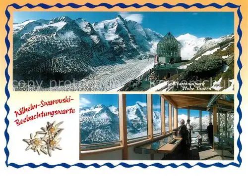 AK / Ansichtskarte Observatorium_Sternwarte_Urania Wilhelm Swarovski Beobachtungswarte Grossglockner Nationalpark Hohe Tauern 