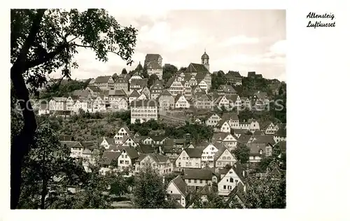 AK / Ansichtskarte Altensteig_Schwarzwald Panorama Altstadt Luftkurort Altensteig_Schwarzwald